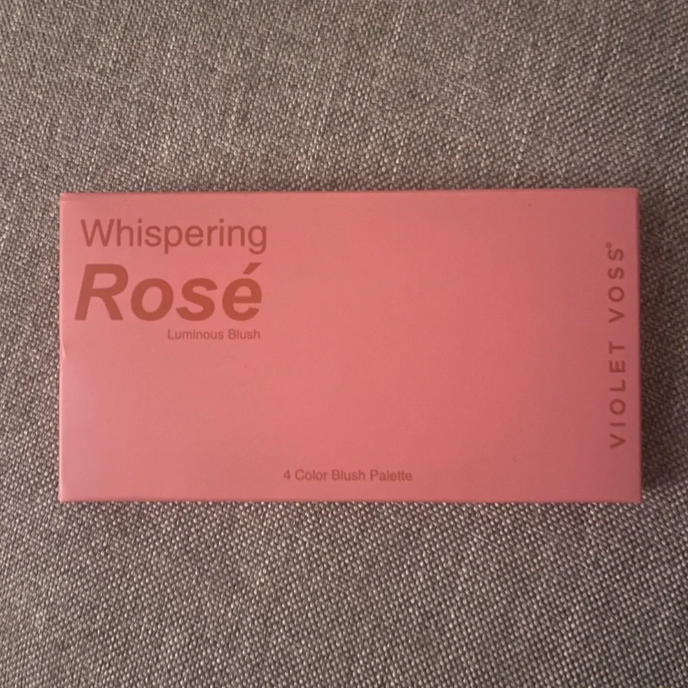 BNIB Violet Voss Whispering Rose Luminous Blush